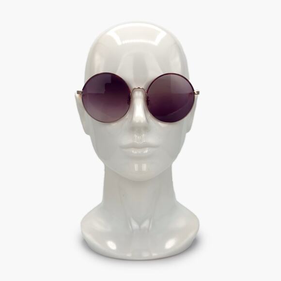 DIFF Isla Rose Gold & Berry Tortoise Wrap Round Sunglasses  display picture 3